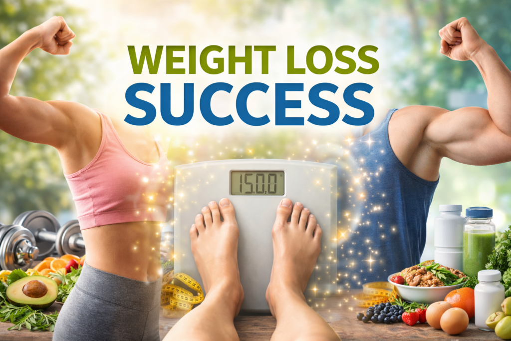 Natural weight loss supplements supporting effective fat burning