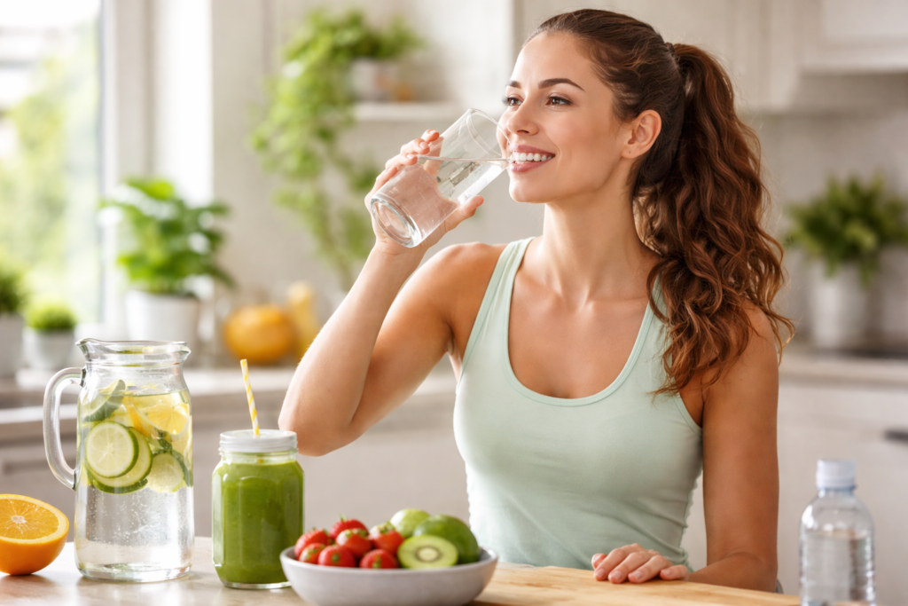 Lose Weight Without Feeling Weak by staying hydrated