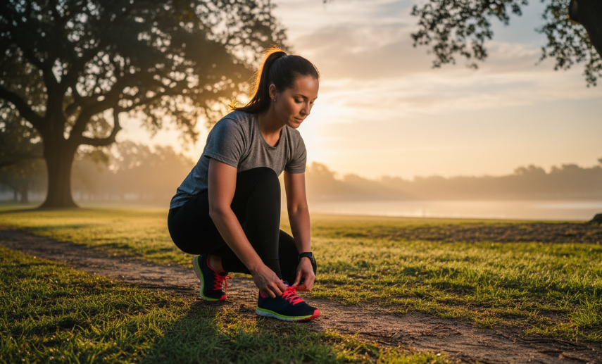 Fitness journey focused on how to break bad diet and exercise habits