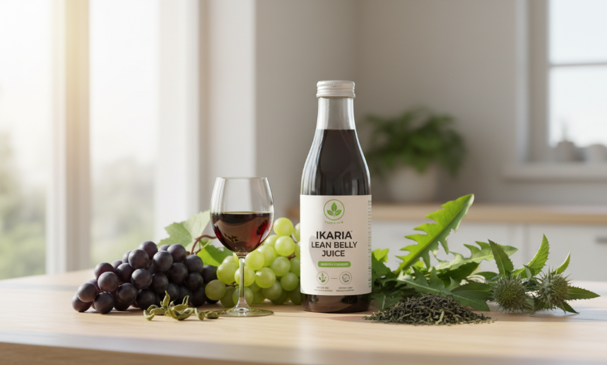 Ikaria Lean Belly juice with natural ingredients