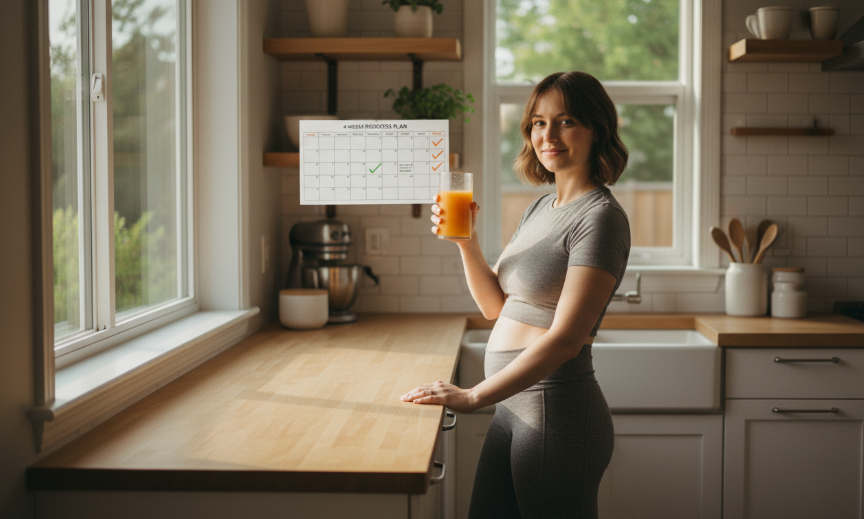 4-week transformation plan for healthy weight loss routine