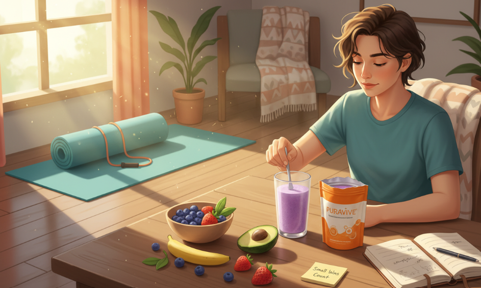 Incorporating Puravive weight management into daily routines for sustainable weight loss results.