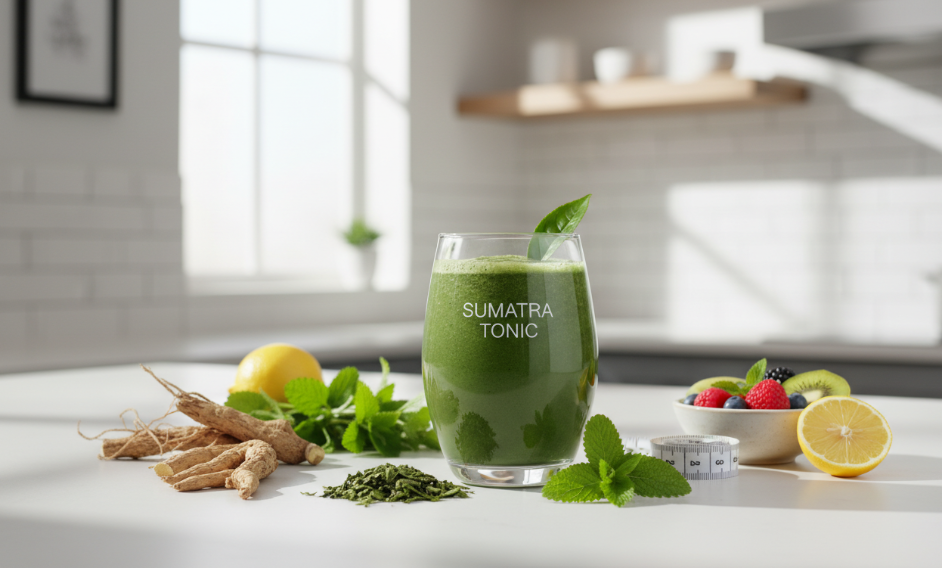 Sumatra Tonic natural supplement supporting healthy weight loss and appetite control.