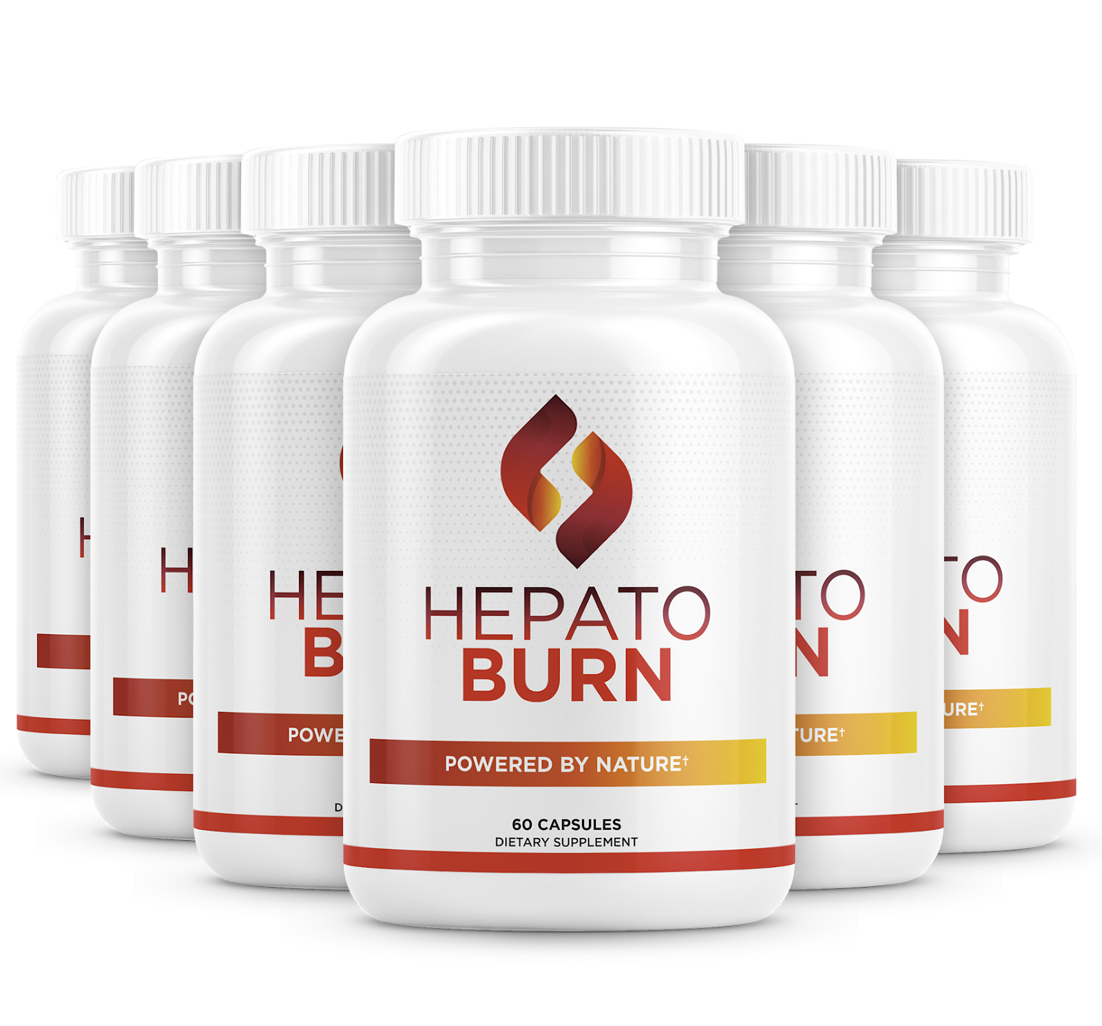 HepatoBurn liver detox bottles featuring liver purification and fat-burning complex