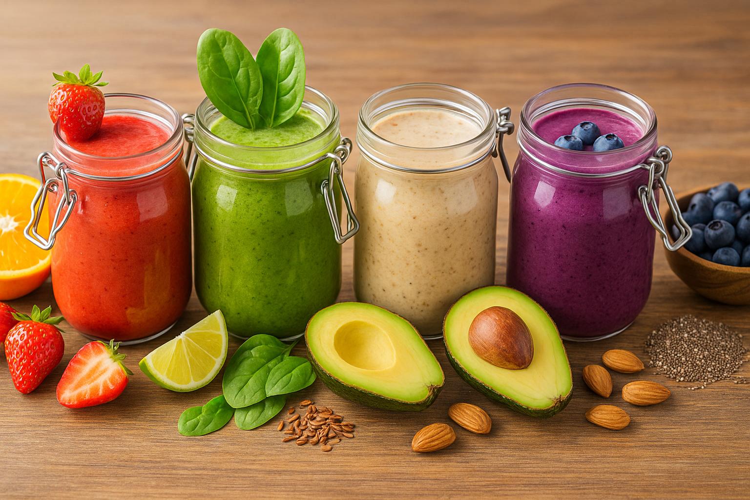 Powerful Meal Replacement Smoothies for Rapid Fat Loss