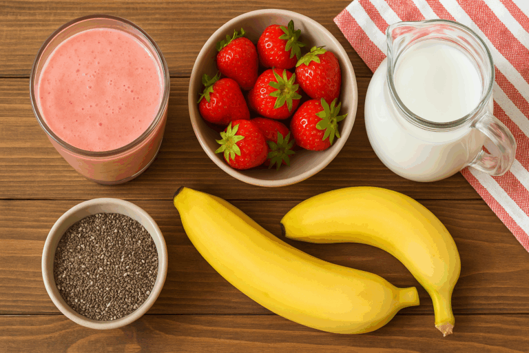 Strawberry Smoothie Recipe for Healthy Weight Loss