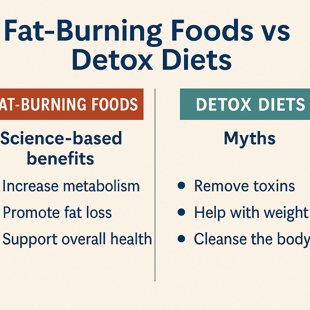 Fat-Burning Foods vs Detox Diets