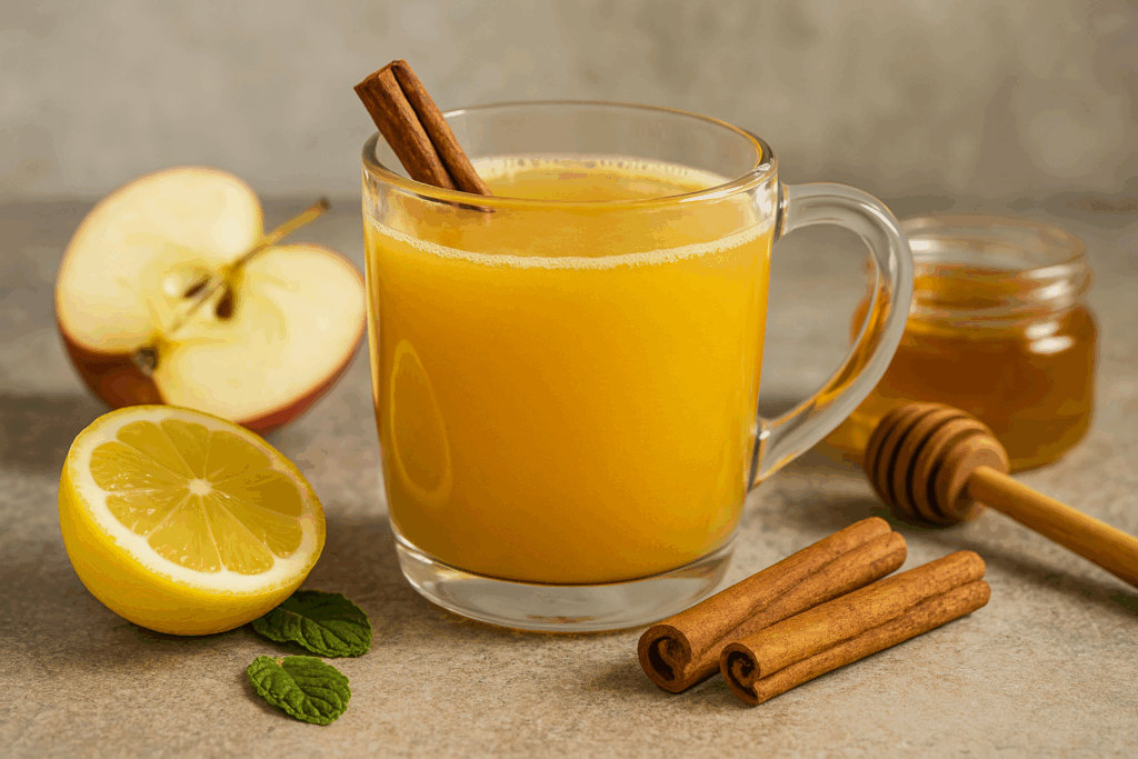 Natural detox drink for rapid weight loss