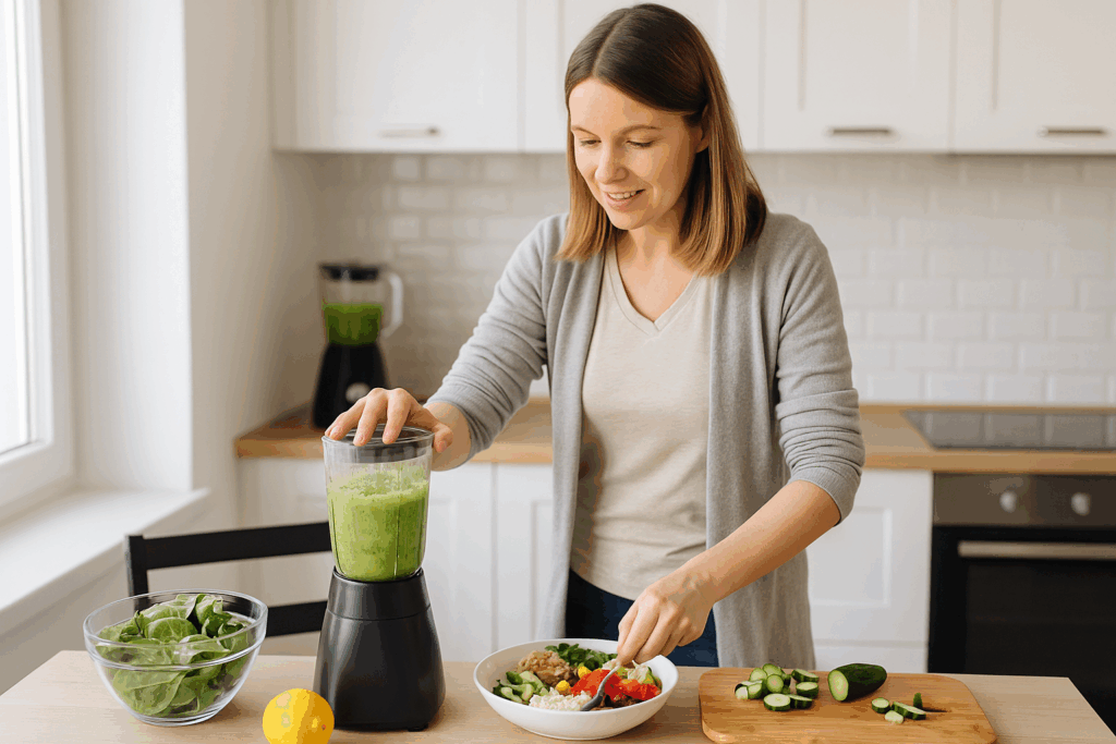 Quick healthy meals and Foods