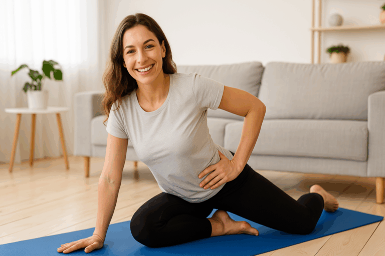 Fat Burning Workout: Easy Home Exercises for Beginners