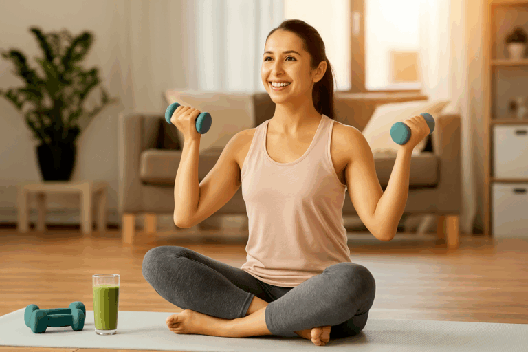 Easy Arm Workouts at Home to Sculpt Arms