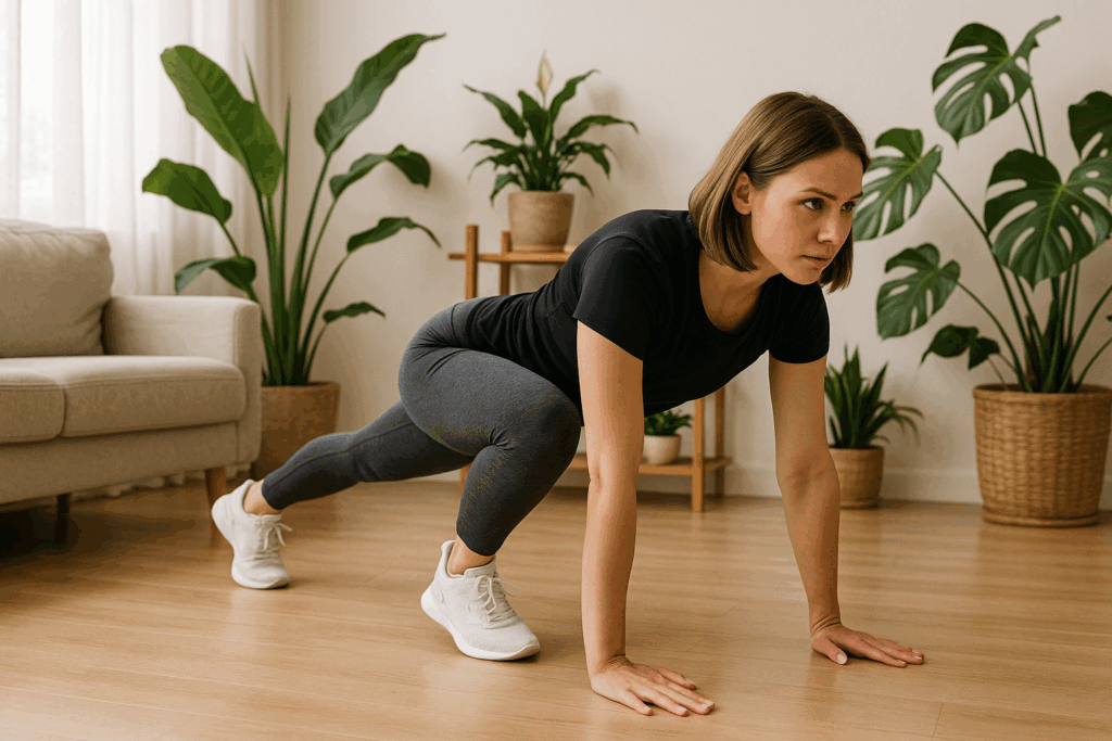 Simple workouts at home for beginners