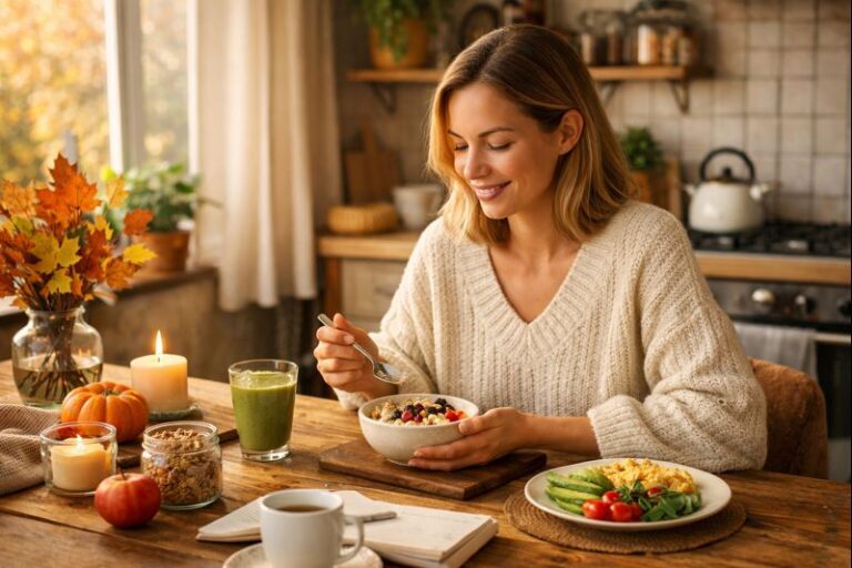 Fall Morning Routine for Gentle, Natural Weight Loss