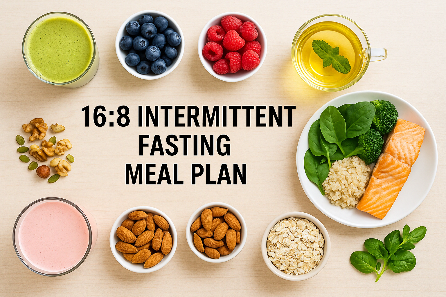 Intermittent Fasting Meal Plan 16:8 for Healthy Weight Loss
