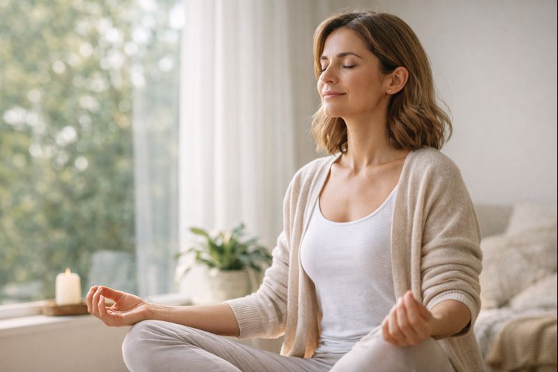 Meditation for Beginners to Reduce Stress and Burn Fat