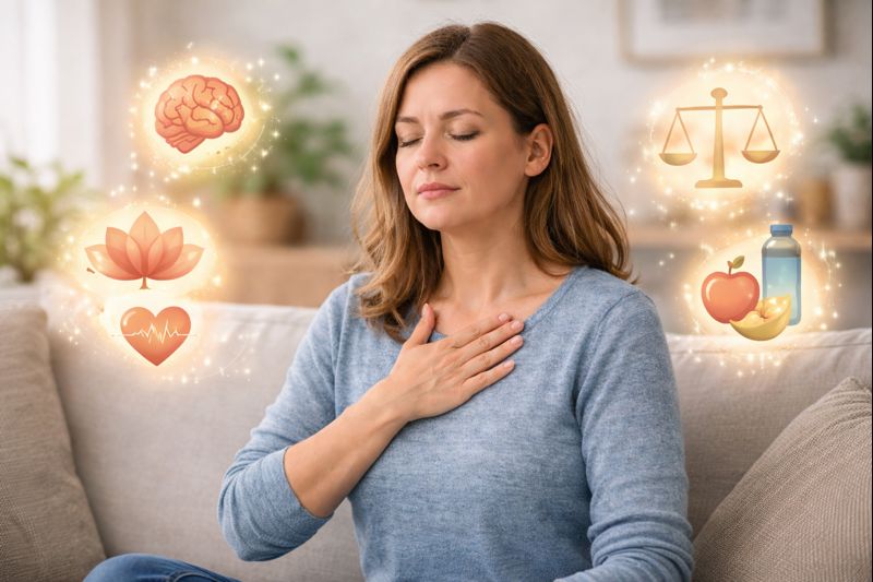 Anxiety relief breathing exercises to calm the nervous system