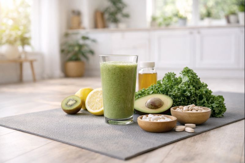 Gentle beginner yoga at home routine for fat loss