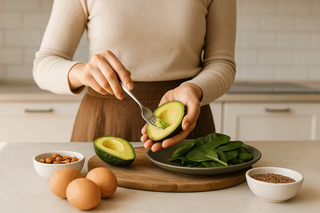 keto diet for beginners meal plate