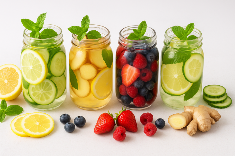 Infused Water Recipes for Weight Loss and Belly Fat