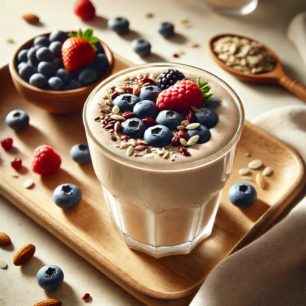 Protein smoothie recipes with berries and spinach