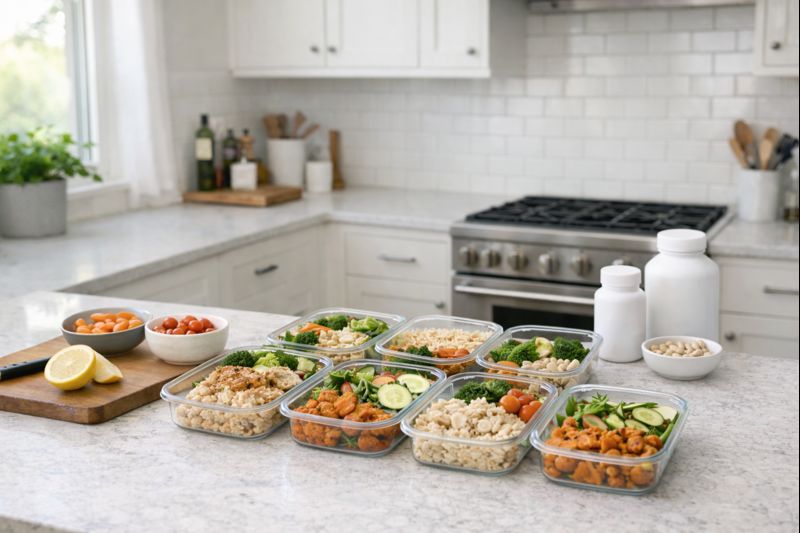 simple meal preparation routine for women’s metabolism