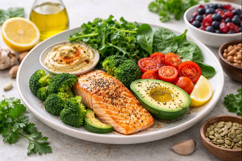 Anti inflammation meals for gut health and natural weight loss