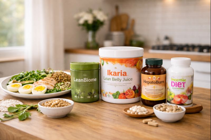 Balanced high protein high fiber meals for digestion and energy