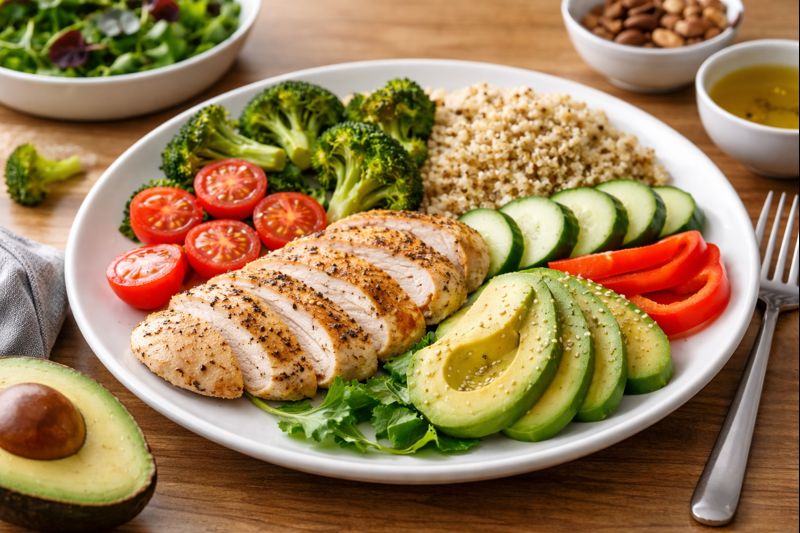 Home-prepared weight gain meals for steady results