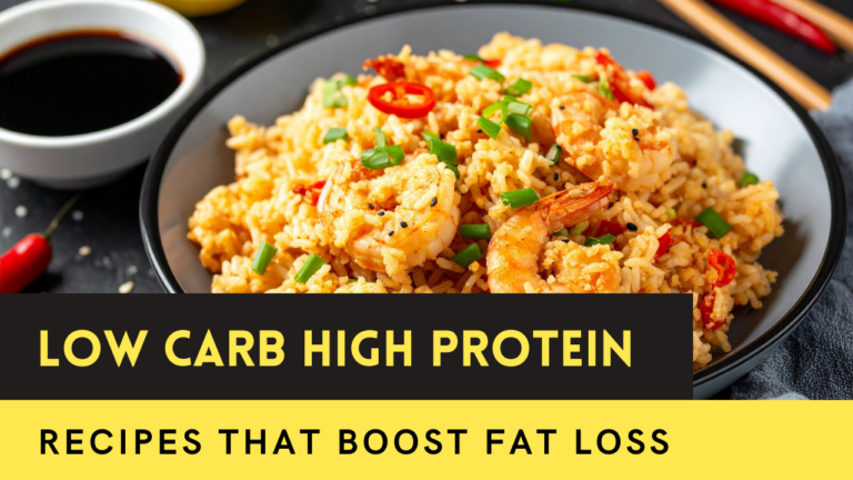 Low Carb High Protein Recipes for Women’s Weight Loss
