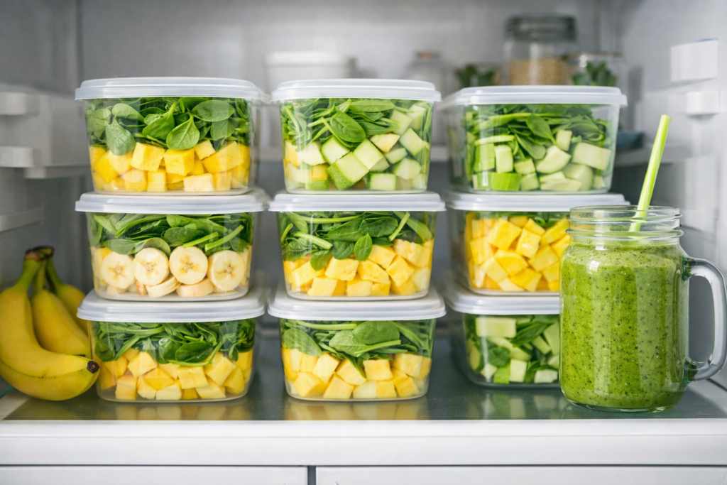 Fresh fruit smoothie for 21 Day Smoothie Challenge plan