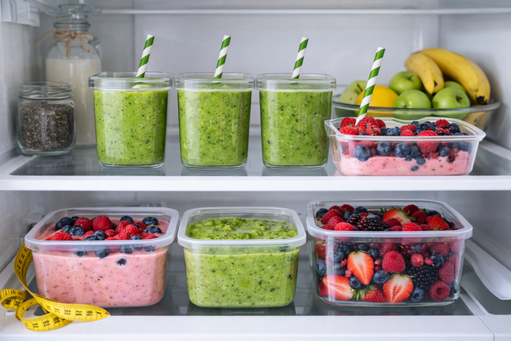 Green detox drink among best smoothies for belly fat