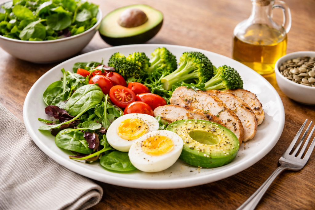 easy low carb meals for hormone balance and weight loss 