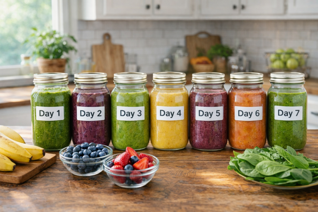 7 day smoothie detox plan for beginners weight loss drink